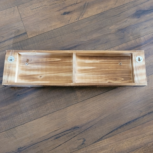 Brown Wood Gold Arrow Jewelry Holder with Hooks - Picture 5 of 7